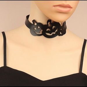 🎃🎃Cute Pumpkin Shaped Leather Necklace